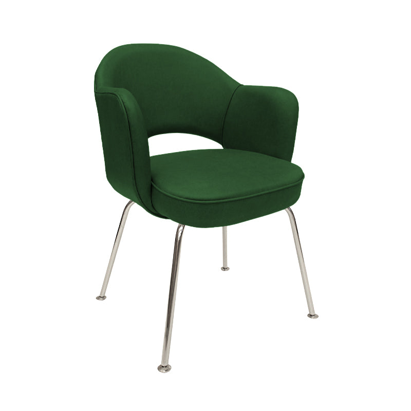 Silla Saarinen Arm Tubular Eco cuero